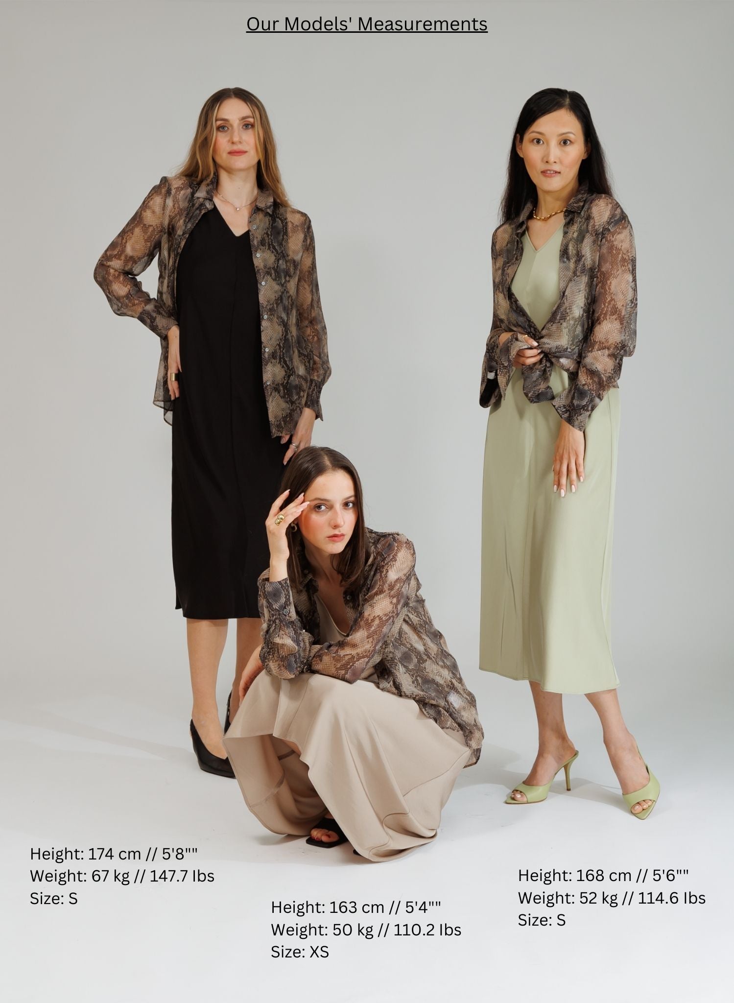 NINA BLOUSE IN SILKY PYTHON - interlue